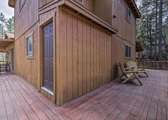 Holiday home Porch, Grill + Loft: Rustic Rim Country Retreat! *