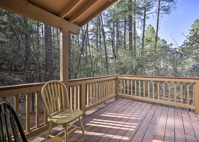 Holiday home Porch, Grill + Loft: Rustic Rim Country Retreat! Pine