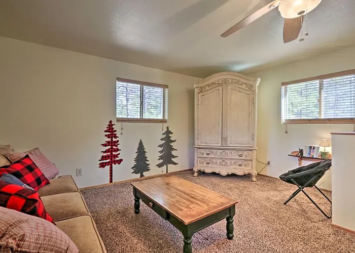 Porch, Grill + Loft: Rustic Rim Country Retreat! * Pine