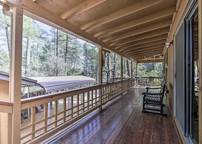 Porch, Grill + Loft: Rustic Rim Country Retreat! * Pine